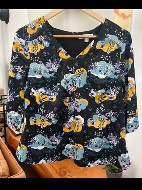 Yumi Floral print Blouse